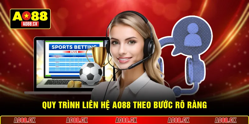  Quy trình liên hệ AO88 theo bước rõ ràng