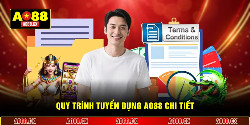 Quy trình tuyển dụng AO88 chi tiết